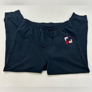 Burberry Munley Sweatpants Cuffed Mens XL Navy